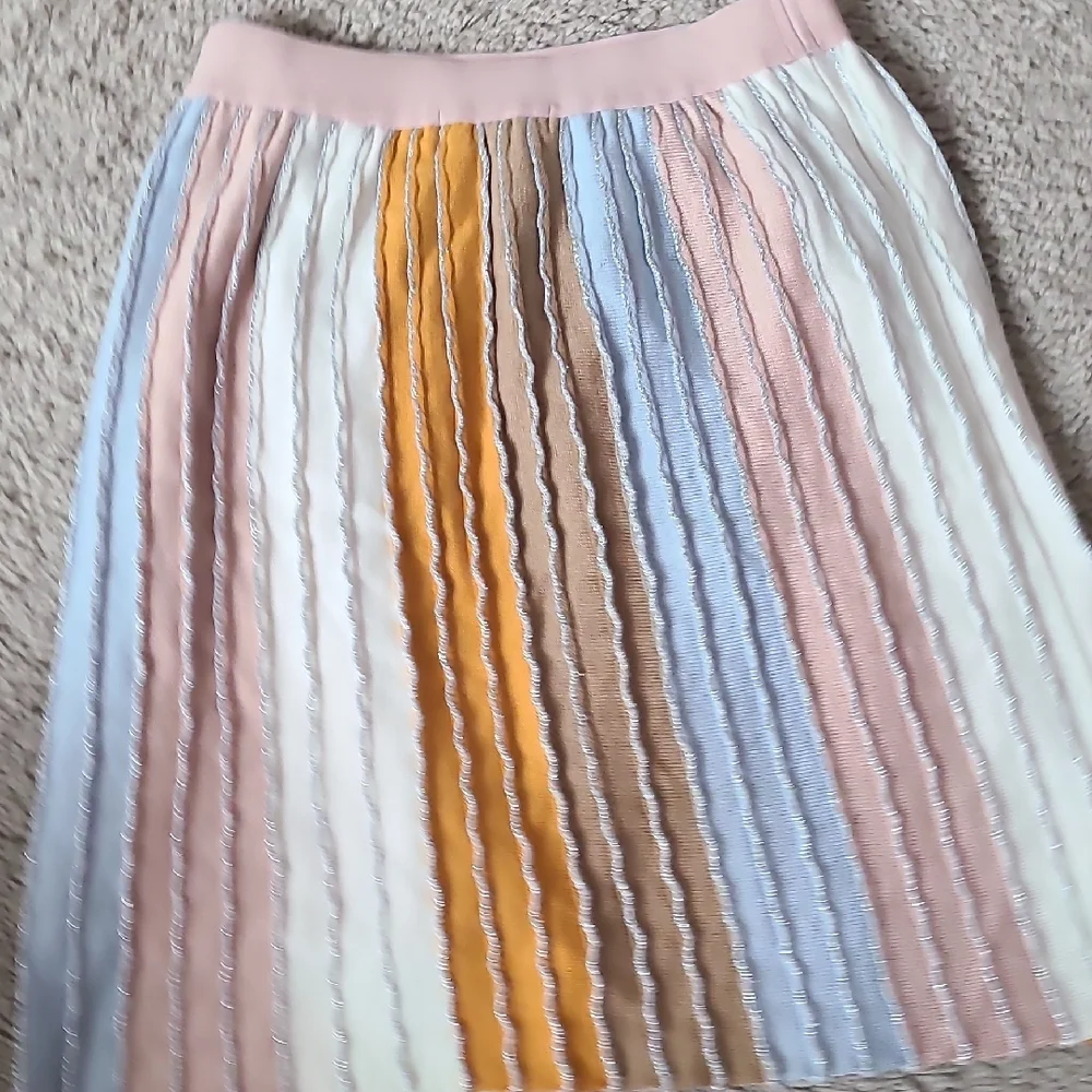 Eva Franco Anthropologie Wool Blend Skirt